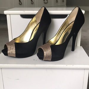 Gorgeous peep-toe heels